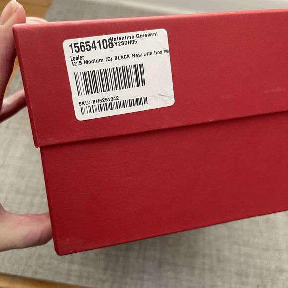 VALENTINO GARAVANI Men's Rockstud Loafers Black 9.5 US / 42.5 EU NEW Business - Picture 15 of 15